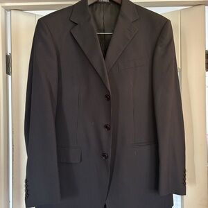 Giorgio Armani Black Suit Timeless Elegance